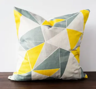 Handcrafted decorative pillow for a luxurious touch