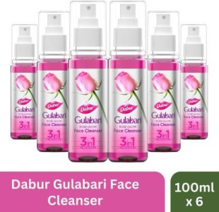 Dabur Gulabari Rose Glow Face Cleanser, Moisturise & Refresh Makeup Remover  (600 ml)