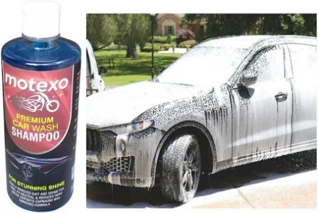 Motexo Car And Bike Washing Shampoo Car Washing Liquid