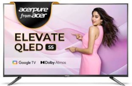 acerpure 139 cm (55 inch) QLED Ultra HD (4K) Smart Google TV  (AP55UG51QEVTD)